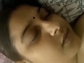 Bhabhi's nude video call to her lover - A solo performance