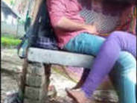 Desi lovers get caught on camera while having sex